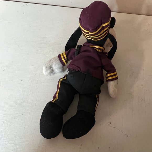 Vintage Goofy Plushy Tower of Terror Bell Hop Bean Bag Goofy Plush Walt Disney - Picture 5 of 6
